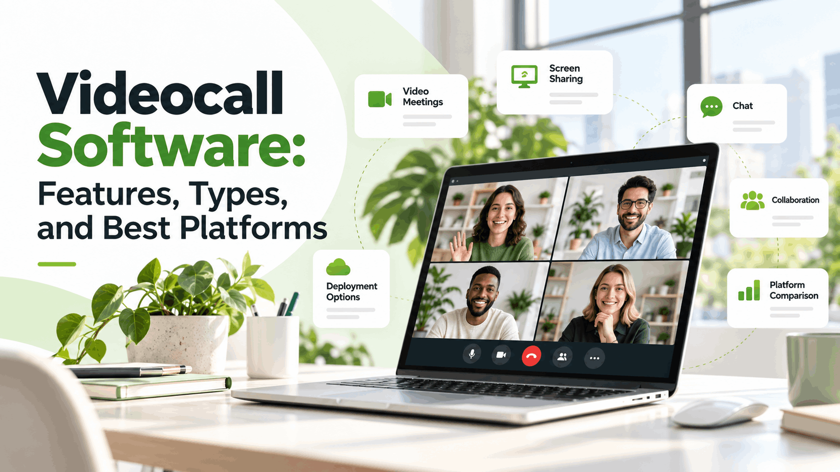 Videocall Software: Features, Types, and Best Platforms